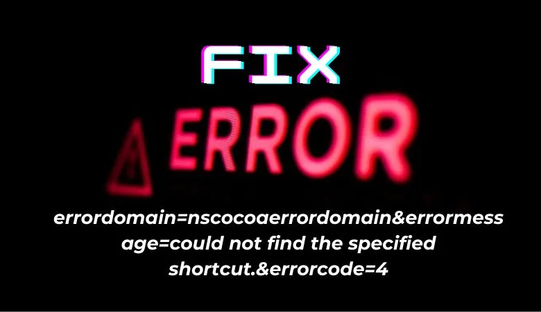 Unlocking the Mystery of errordomain=nscocoaerrordomain&errormessage=kunne ikke finde den anførte genvej.&errorcode=4